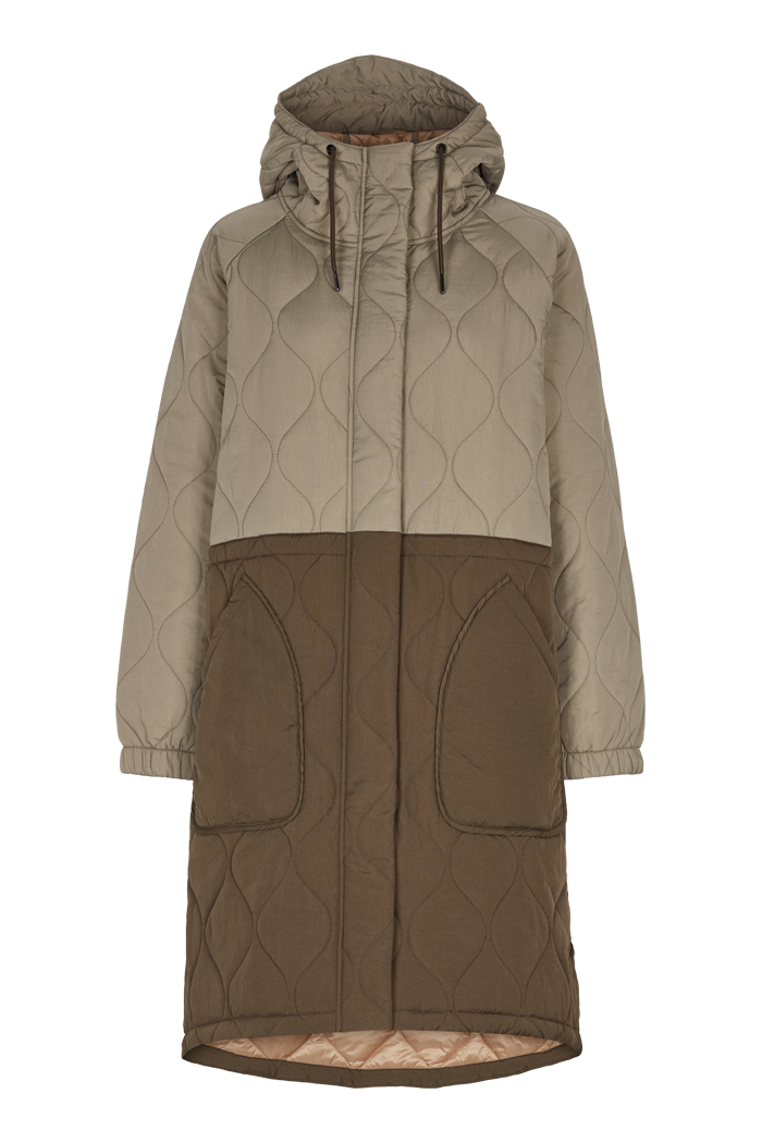 Basic Apparel Ruby Parker Jackets 641 Tarmac /Vetiver